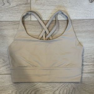 lululemon athletica Beige Sports Bra